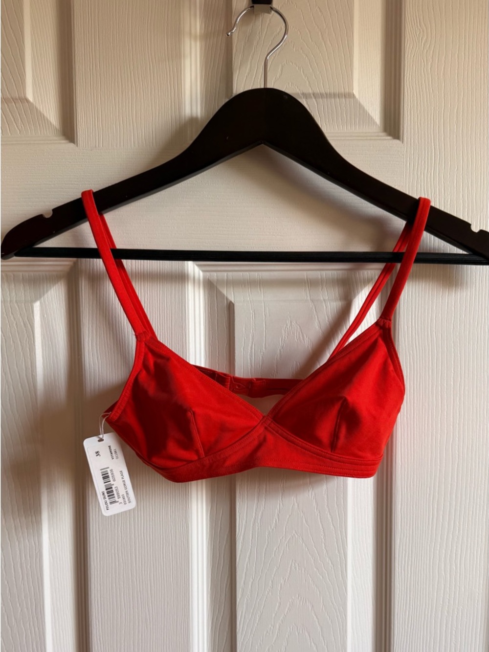 Red Soft-Cup Bralette - Women Intimates